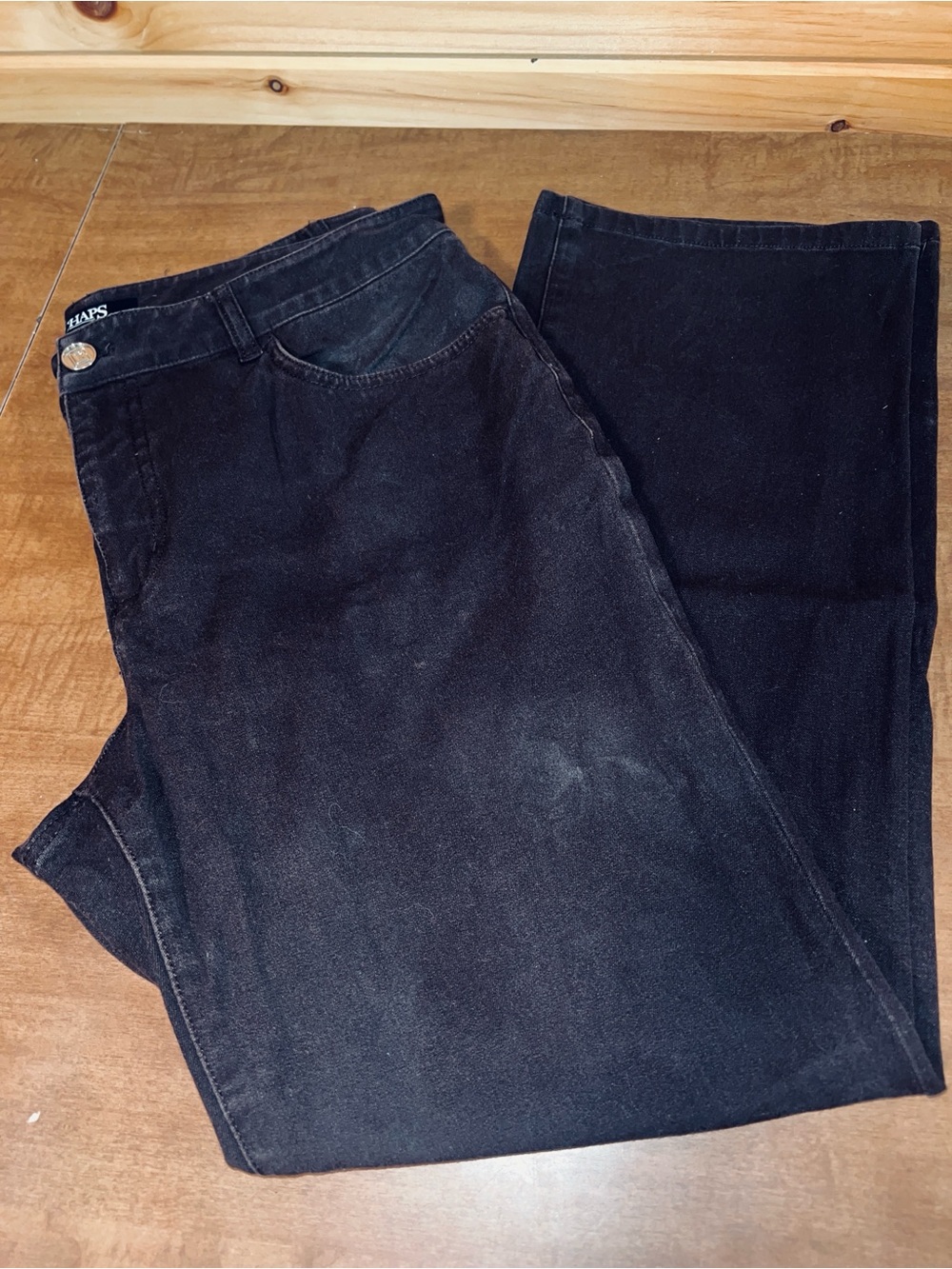 Chaps Black Straight Leg Women's Jeans
